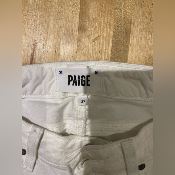 Paige white Jeans Size 27 - Picture 3 of 6